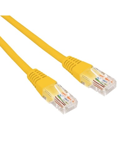 Патч-корд U/UTP CAT 6, RJ45-RJ45, 26AWG, LSZH, желтый, 3м REXANT (02-0295-3). Патч-корд UTP. Rexant в Камышине