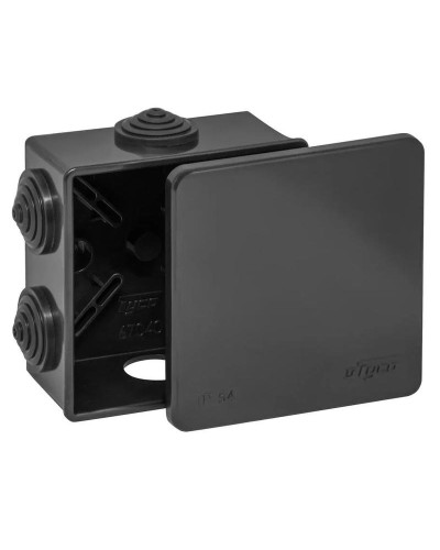 Коробка TYCO ОП 85х85х40мм УХЛ1 IP54 черный (67040Ч). Коробка распределительная. RuVinil в Камышине
