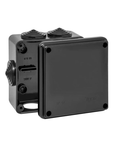 Коробка TYCO ОП 100х100х50мм УХЛ1 IP54 черный (67050Ч). Коробка распределительная. RuVinil в Камышине
