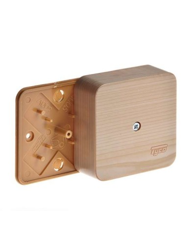 Коробка TYCO ОП 79х79х32мм IP40 сосна (65004-27М). Коробка распределительная. RuVinil в Камышине