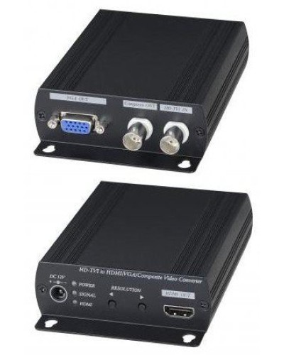 AD001HD4. Преобразователь-разветвитель AHD/HDCVI/HDTVI в HDMI/VGA/CVBS. SC&T в Камышине
