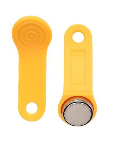 RW 1990 SLINEX (желтый). Ключ электронный Touch Memory с держателем. SLINEX в Камышине
