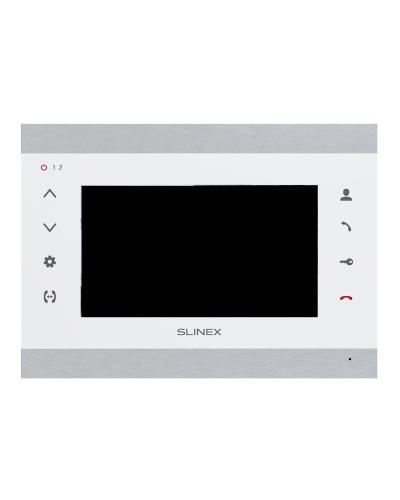SL-07N Cloud (Silver+White). Монитор домофона цветной с функцией «свободные руки». SLINEX в Камышине