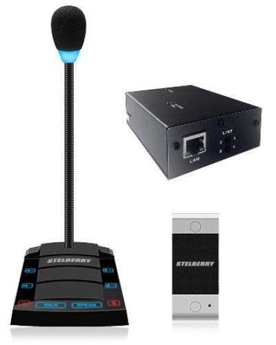 SX-510/1. Устройство переговорное клиент-кассир, дуплексное, с записью переговоров. STELBERRY в Камышине