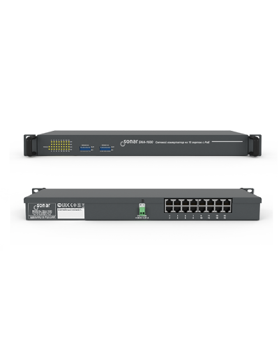 SNA-1600. Коммутатор на 16 портов. Sonar в Камышине