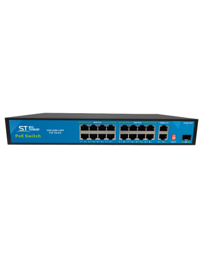 ST-S165POE PRO (версия 2). Сетевой PoE коммутатор. Space Technology в Камышине