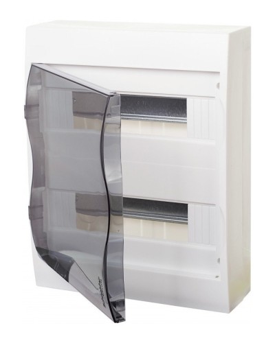 City9 Box 24 модулей навесной с прозрачной дверцей (EZ9E212S2SRU). Щиток модульный. Systeme Electric в Камышине