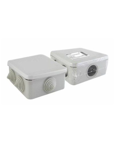 Коробка ОП 100х100х50мм, крышка, IP55, 6 вх. (SQ1401-1255). Распаячная коробка. TDM ЕLECTRIC в Камышине