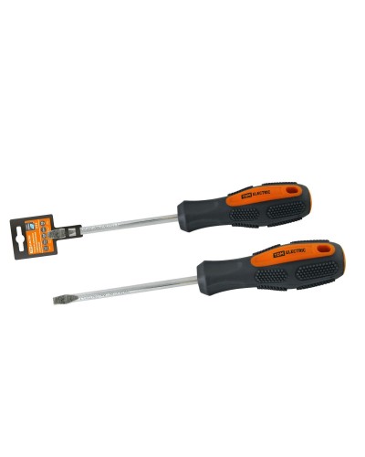 Отвертка шлицевая двухкомпонентная CR-V, тип SL5.0x75 "Алмаз" TDM (SQ1006-1005): Отвертка шлицевая двухкомпонентная в Камышине