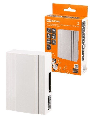 ЗПС-10/2-ЭМ, эл.мех - Ding-Dong, без кнопки, AC 230V (SQ1901-0046). Звонок проводной. TDM ЕLECTRIC в Камышине