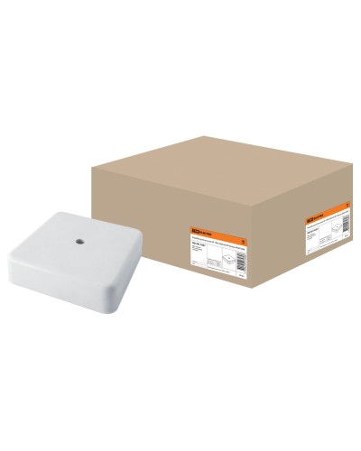 Коробка КР 100х100х29 ОП белая, IP40 (SQ1401-0207). Распаячная коробка. TDM ЕLECTRIC в Камышине