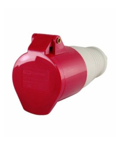 Розетка 224 переносная 3Р+РЕ 32А 380В IP44 (SQ0603-0013). Розетка. TDM ЕLECTRIC в Камышине