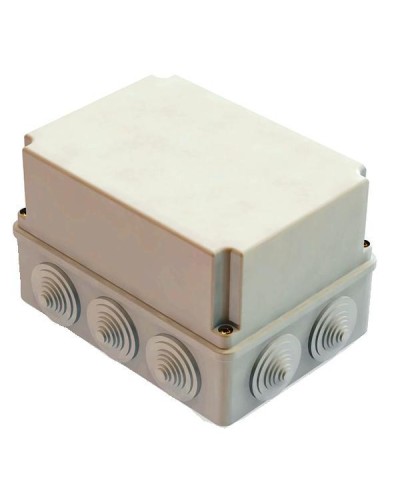 Коробка ОП 190х140х120мм, крышка, IP44, 10 гермовводов (SQ1401-1245). Распаячная коробка. TDM ЕLECTRIC в Камышине