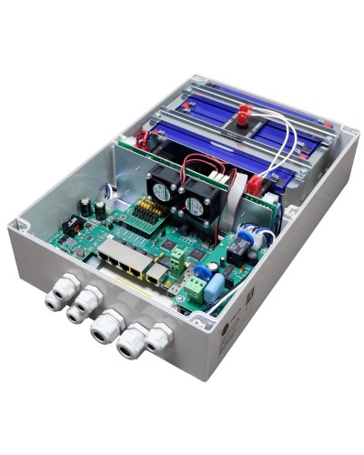 Tfortis PSW-1G4F UPS. Коммутатор с питанием по PoE. TFortis в Камышине