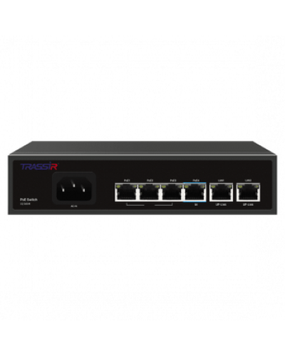 TR-NS1206-65-4PoE. Коммутатор с PoE. Trassir в Камышине