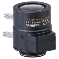 TR-L6M2.7D2.7-13.5IR. Объектив мегапиксельный с автоматической диафрагмой (АРД). Trassir
