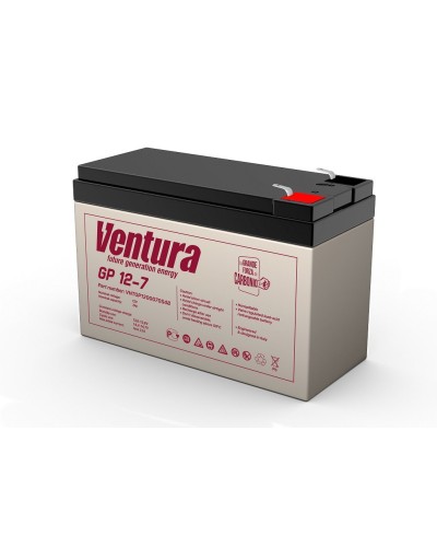 Ventura GP 12-7. Аккумулятор герметичный свинцово-кислотный. Ventura в Камышине