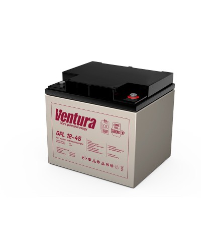 Ventura GPL 12-45. Аккумулятор герметичный свинцово-кислотный. Ventura в Камышине