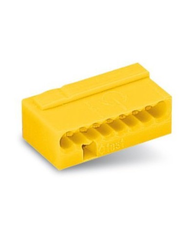 WAGO 243-508 Клемма MICRO 8-проводная желтая. Клемма для распределительных коробок. WAGO в Камышине