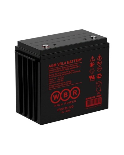 WBR EVX135-12G. Аккумулятор герметичный свинцово-кислотный. WBR в Камышине