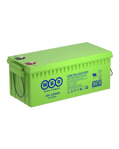 WBR GPL122000H. Аккумулятор герметичный свинцово-кислотный. WBR в Камышине