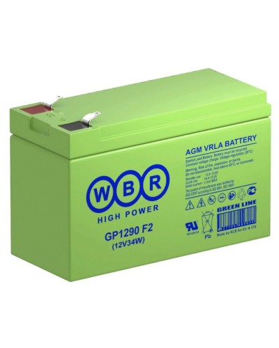 WBR GP1290 F2. Аккумулятор герметичный свинцово-кислотный. WBR в Камышине
