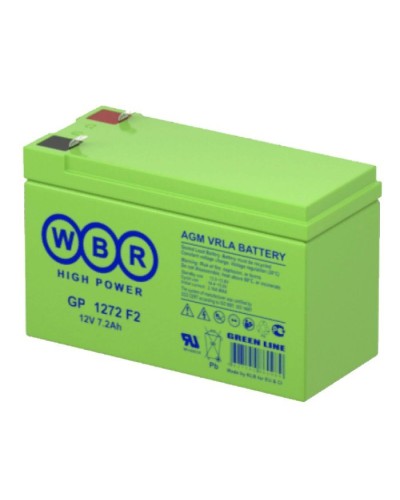 WBR GP1272 F2 (12V28W). Аккумулятор герметичный свинцово-кислотный. WBR в Камышине