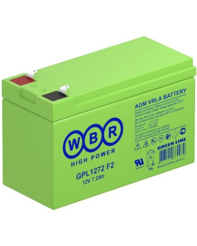 WBR GPL1272 F2. Аккумулятор герметичный свинцово-кислотный. WBR в Камышине