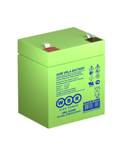 WBR HRL1225W. Аккумулятор герметичный свинцово-кислотный. WBR в Камышине