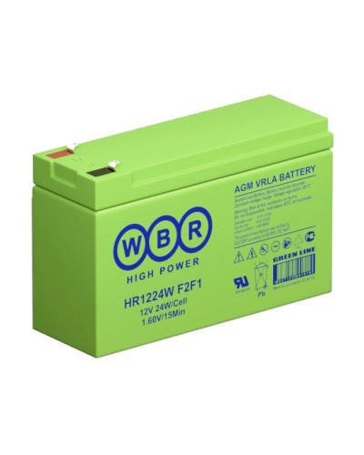 WBR HR1224W F2F1. Аккумулятор герметичный свинцово-кислотный. WBR в Камышине