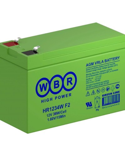 WBR HR1234W F2. Аккумулятор герметичный свинцово-кислотный. WBR в Камышине