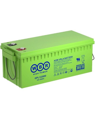 WBR GPL122000. Аккумулятор герметичный свинцово-кислотный. WBR в Камышине