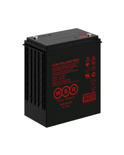 WBR EVX330-6G. Аккумулятор герметичный свинцово-кислотный. WBR в Камышине