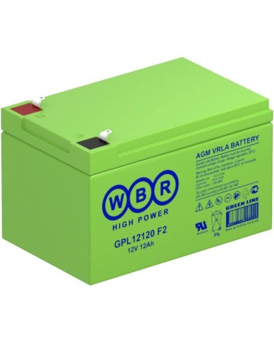 WBR GPL12120 F2. Аккумулятор герметичный свинцово-кислотный. WBR в Камышине