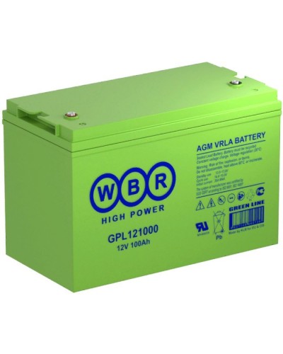 WBR GPL121000A. Аккумулятор герметичный свинцово-кислотный. WBR в Камышине