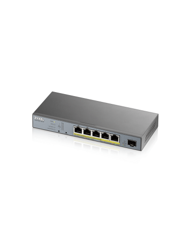 GS1350-6HP-EU0101F. L2 коммутатор PoE+ для IP-видеокамер. ZYXEL в Камышине