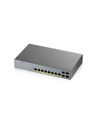 GS1350-12HP-EU0101F. Коммутатор сетевой PoE управляемый L2. ZYXEL в Камышине
