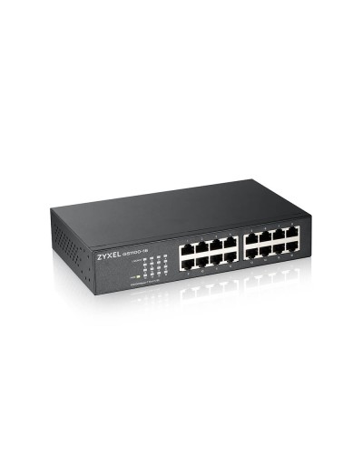 GS1100-16-EU0103F. Коммутатор 16xGE, rack 19, бесшумный. ZYXEL в Камышине