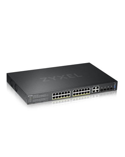 GS2220-28HP-EU0101F. Гибридный L2 коммутатор PoE+. ZYXEL в Камышине