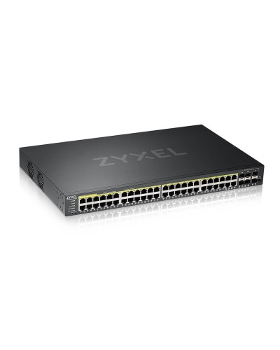 GS2220-50HP-EU0101F. Коммутатор гибридный L2 PoE+ rack 19. ZYXEL в Камышине