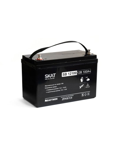 SKAT SB 12100 (2542). Аккумулятор герметичный свинцово-кислотный. Бастион в Камышине