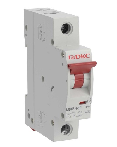 YON max MD63N 1P 25А 6кА C (MD63N-1PC25). Автоматический выключатель. ДКС в Камышине