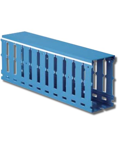 Короб перфорированный, синий RL12 40x100 (00261RL): Короб перфорированный в Камышине