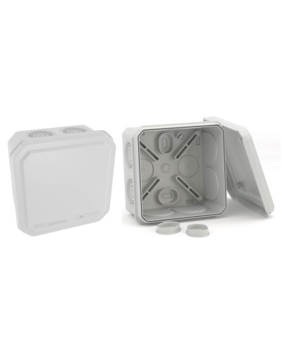 Коробка ответвительная с кабельными вводами IP55, 85х85х40 (53785). Коробка ответвительная. ДКС в Камышине
