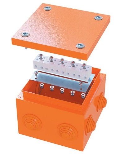 Коробка FS 150х150х80 5P (FSB31510): Коробка ответвительная огнестойкая стальная в Камышине