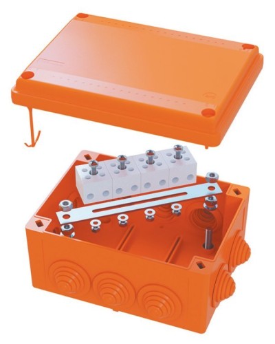 Коробка FS 150х110х70 4P (FSK20410): Коробка ответвительная огнестойкая из термопласта в Камышине