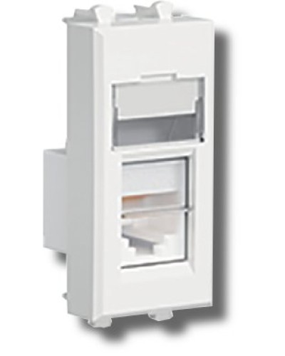 Розетка RJ-45 Avanti 1 модуль ванильная дымка (4405461): Розетка компьютерная в Камышине