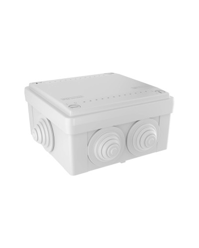 Коробка ответвительная с кабельными вводами IP55, 100х100х50 (53801). Коробка ответвительная. ДКС в Камышине