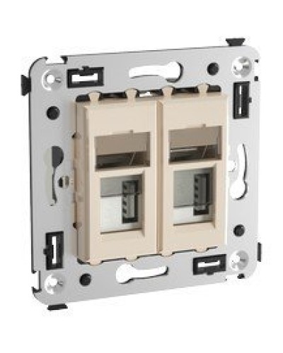 Розетка USB в стену Avanti ванильная дымка (4405543). Розетка USB. ДКС в Камышине