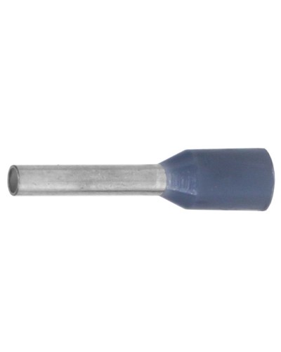 Наконечник-гильза НШВИ 0.75-12, серый (100 шт) (IF0.75-12GR). Наконечник-гильза с изолированным фланцем. ДКС в Камышине